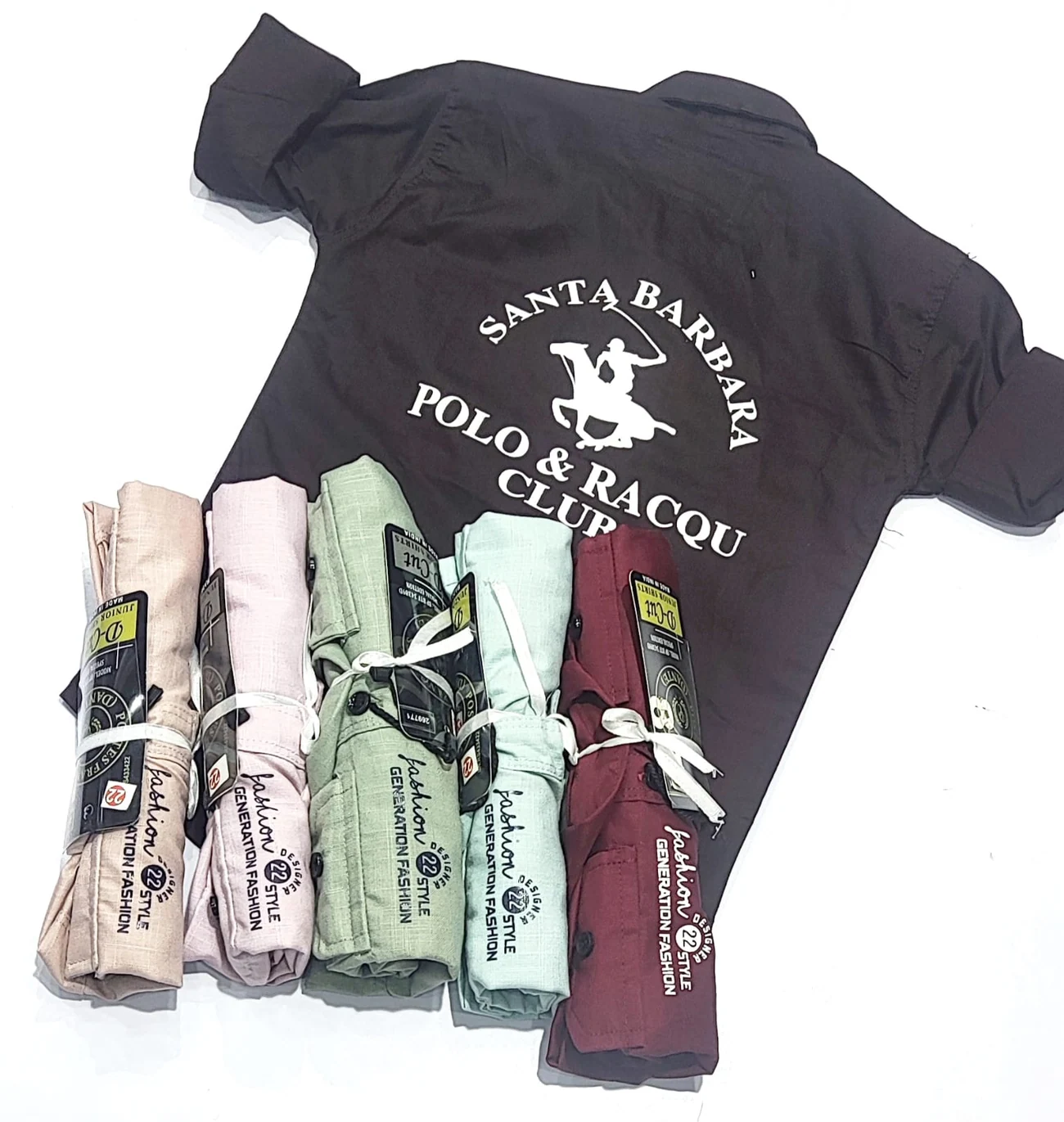A selection of printed styles.